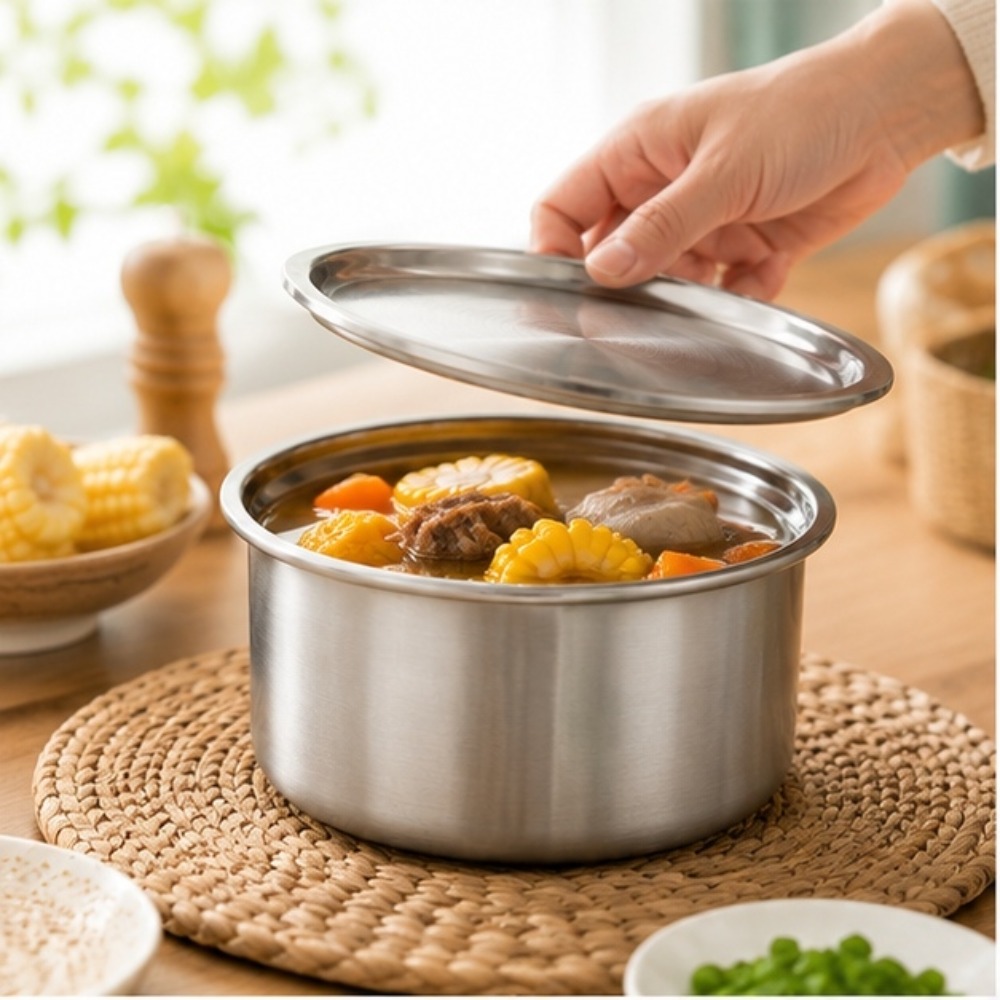 Baby Food Stuff - Ciotola in Acciaio Inossidabile 304 con