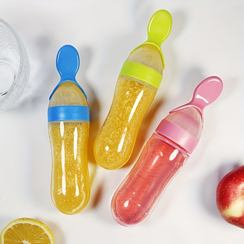 Baby Food Stuff - Biberon in silicone per l'allattamento del