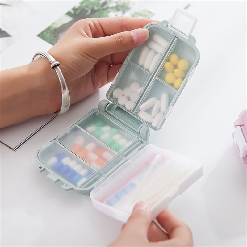 Formula Dispenser Portable - Portapillole settimanale 8 griglie Organizzatore di