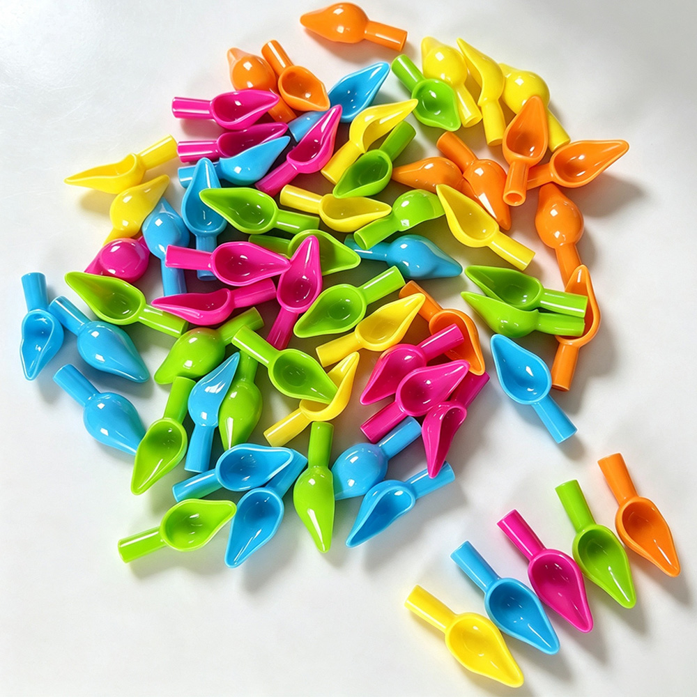 Baby Food Flavors - Mini cucchiaio colorato in plastica per