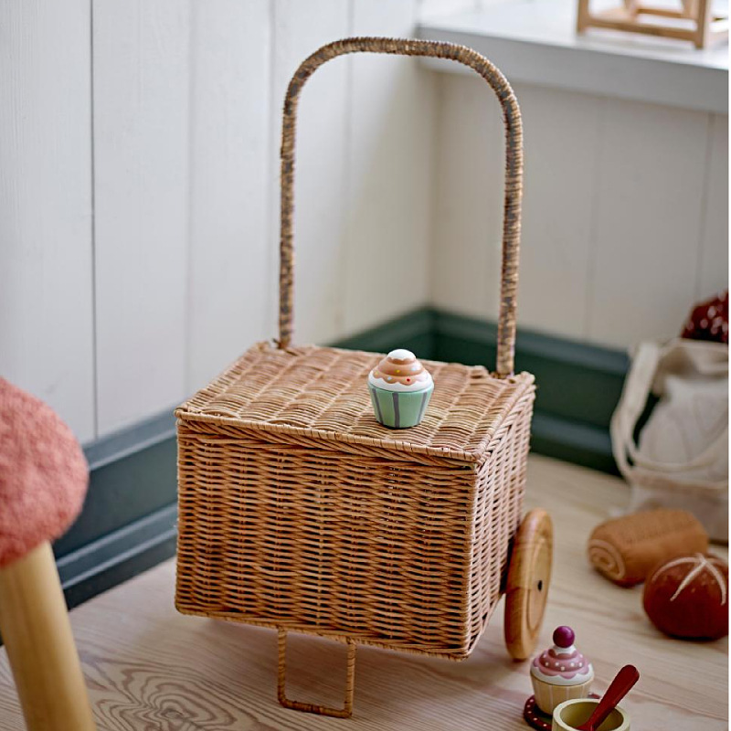 Carrello Giocattolo in Rattan  - Baby Food With Fiber recensione e prezzo
