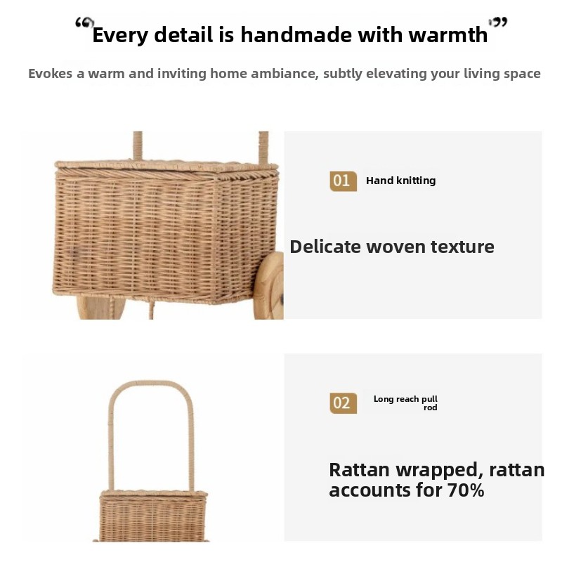 Carrello Giocattolo in Rattan  - Baby Food With Fiber recensione e prezzo
