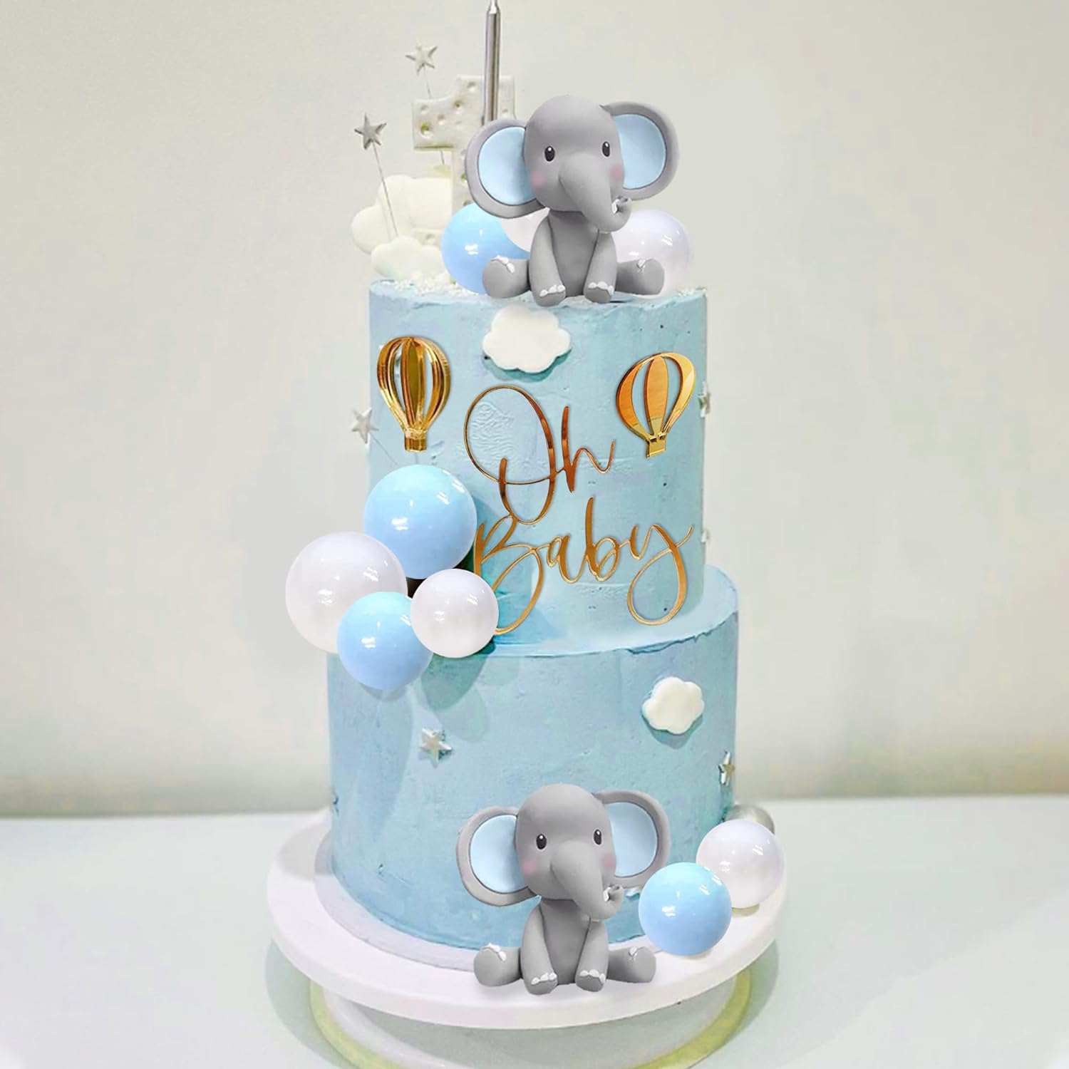 Decorazione torta elefante Top - Baby Food Flavors recensione e prezzo