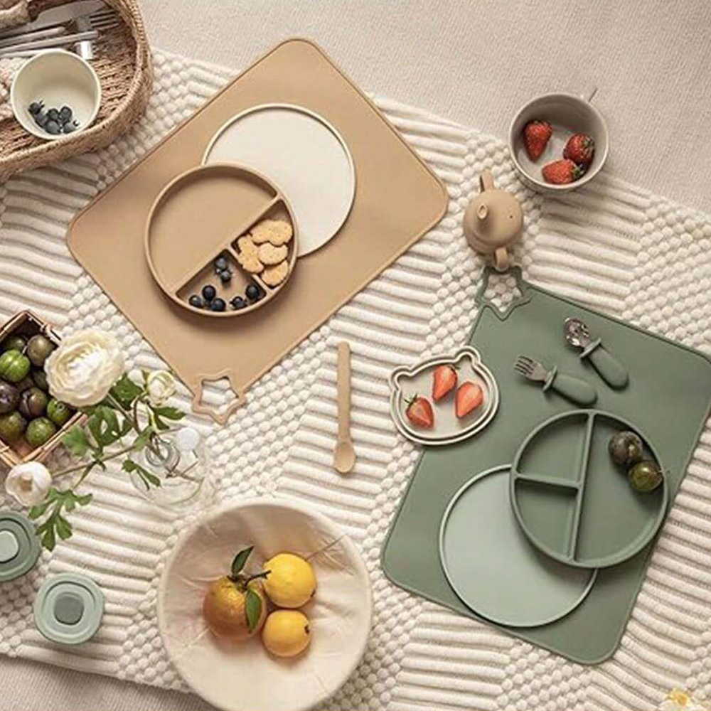 1 tovaglietta semplice in sili - Baby Food In Restaurant recensione e prezzo