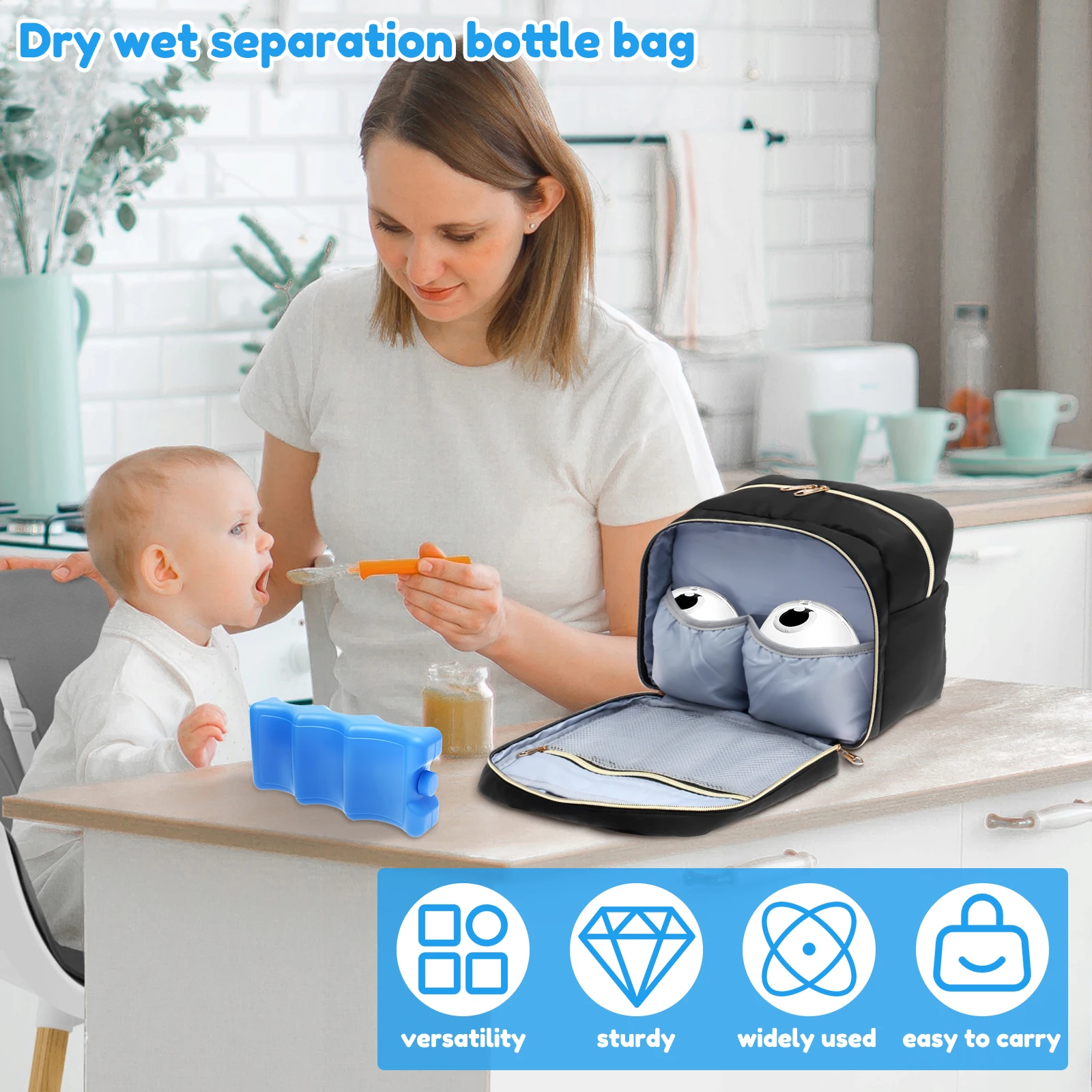 Borsa portaoggetti per tiralat - Baby Food Stuff recensione e prezzo