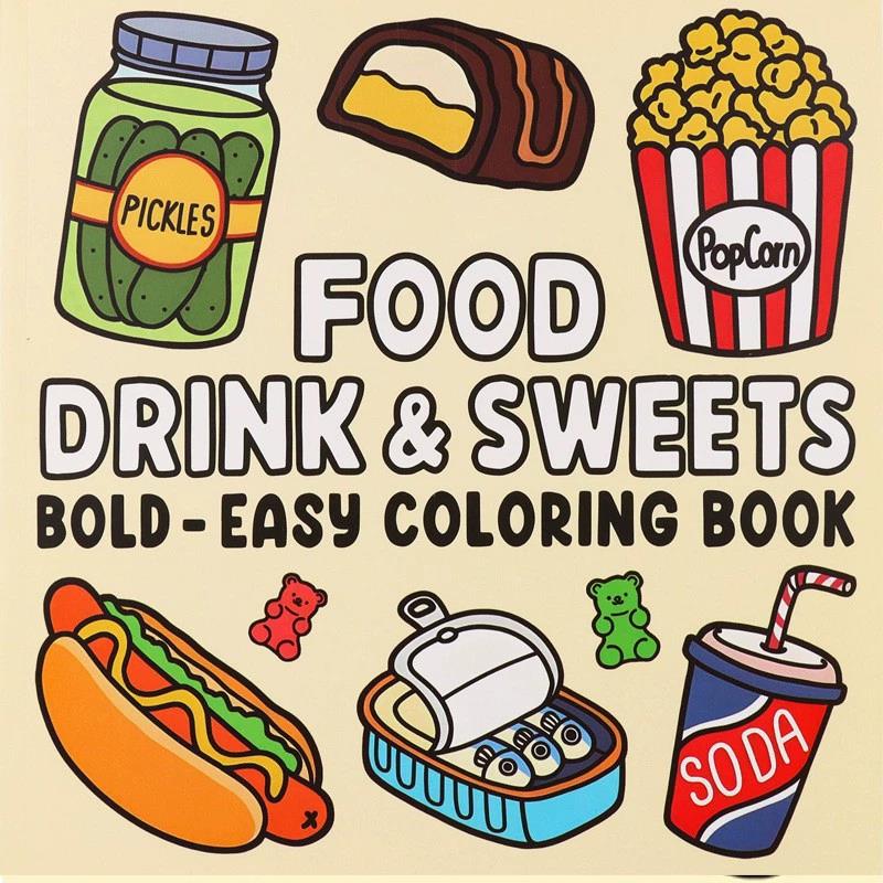 Libro da colorare con cibo, be - Baby Food Flavors recensione e prezzo