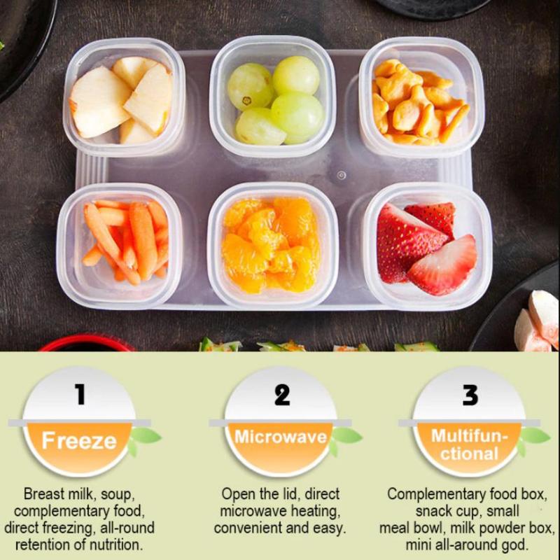 4/6 pezzi Contenitore per la c - Baby Food Freezer Tray recensione e prezzo