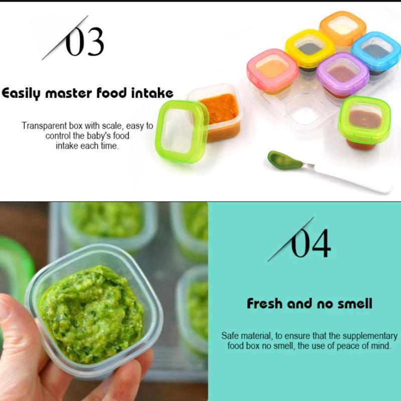 4/6 pezzi Contenitore per la c - Baby Food Freezer Tray recensione e prezzo