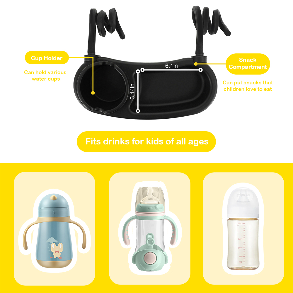 Porta Snack e Bevande in Silic - Baby Food With Fiber recensione e prezzo