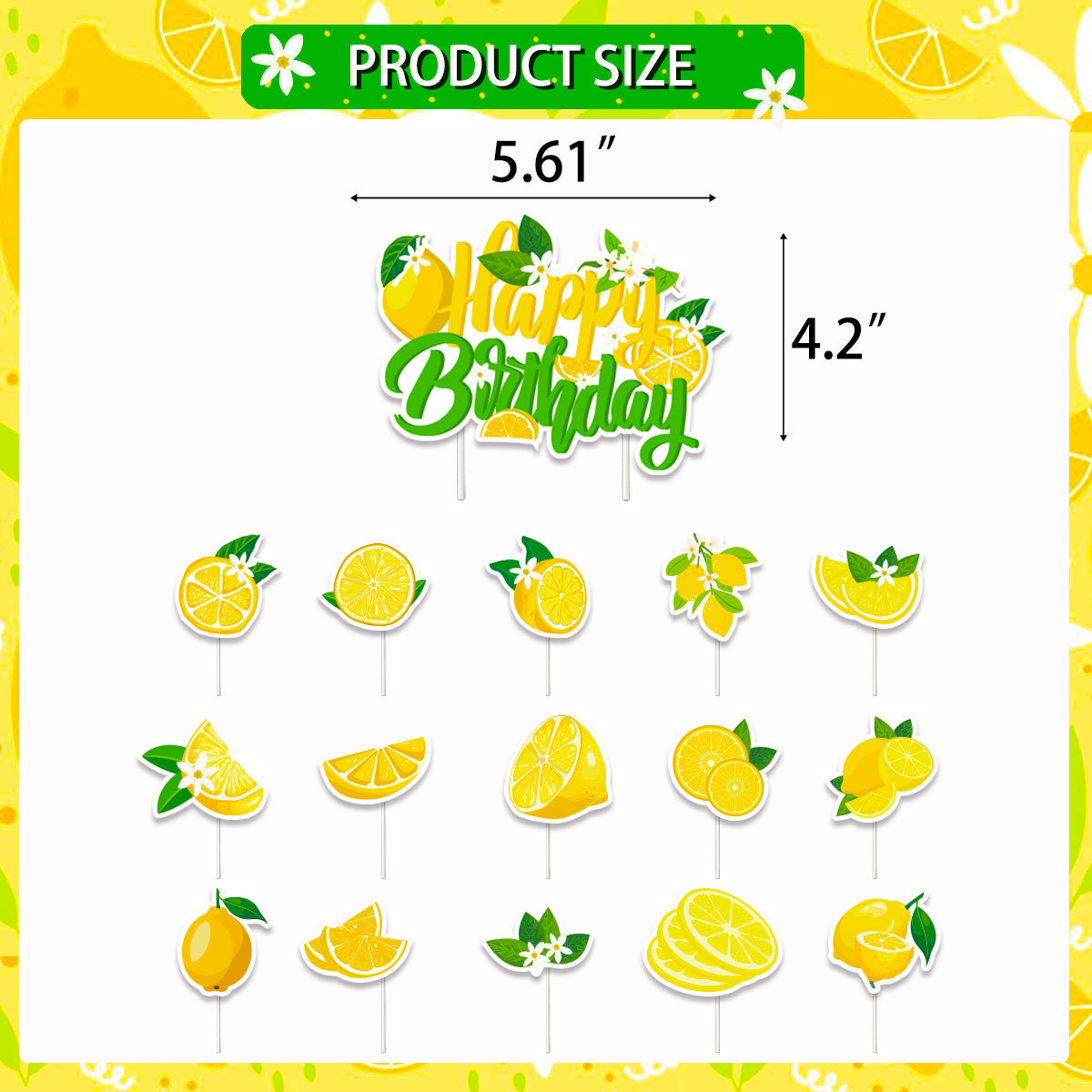 Toppers per cupcake al limone  - Baby Food Ideas recensione e prezzo