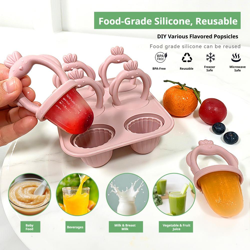 Set di 6 Stampi in Silicone pe - Baby Food Homemade recensione e prezzo