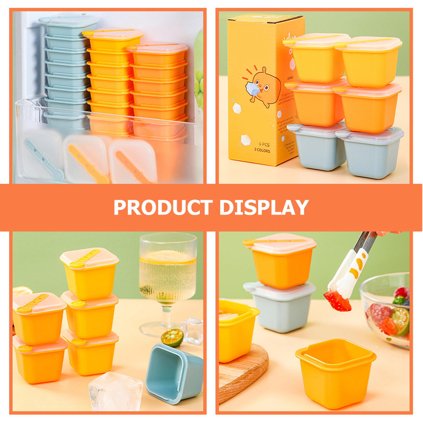 Set di 6 Stampi per Cubetti di - Baby Food In Restaurant recensione e prezzo