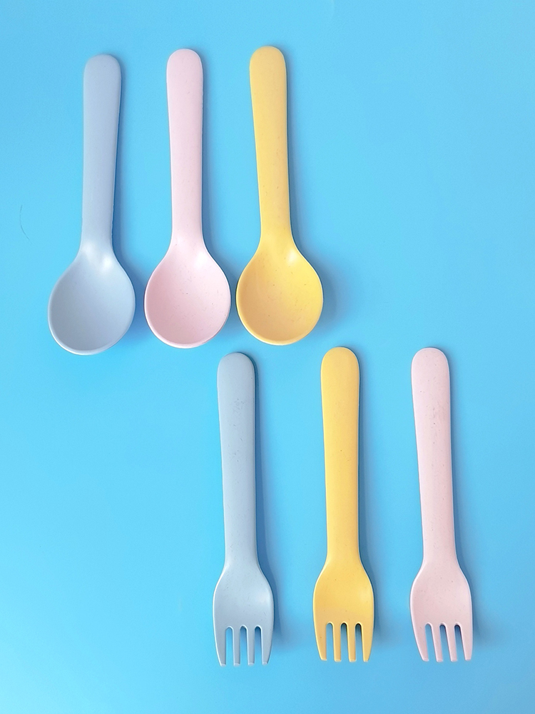 Set di Posate in Fibra di Bamb - Baby Food In Restaurant recensione e prezzo